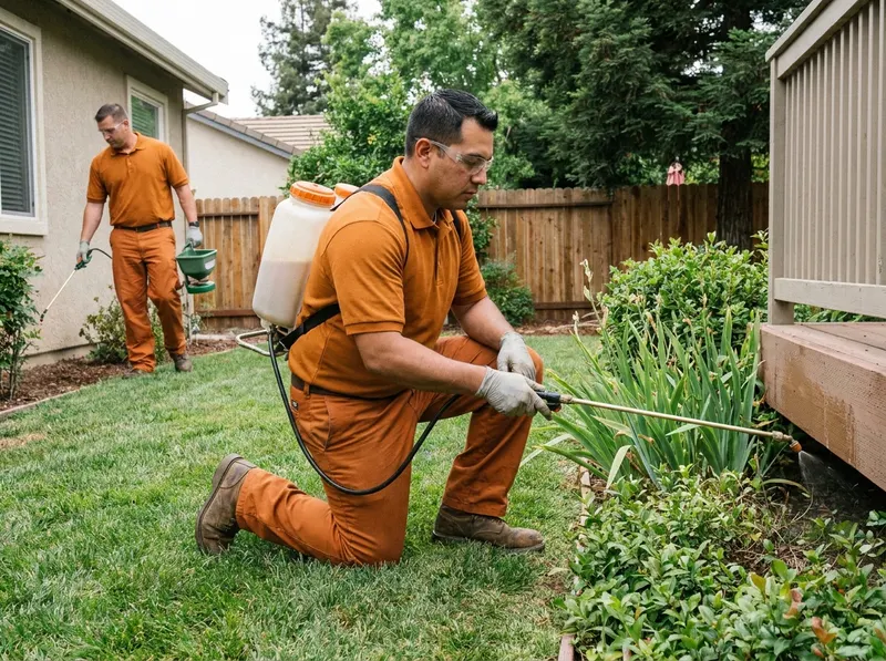 Flea and Tick Yard and Interior Control in Roseville, CA